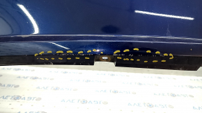 Rear bumper bare BMW X3 F25 11-14 pre-rest, blue A76M, scratches, dented, broken