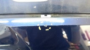 Rear bumper bare BMW X3 F25 11-14 pre-rest, blue A76M, scratches, dented, broken