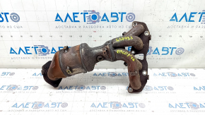 Exhaust manifold with catalytic converter Nissan Rogue 14-20 type 1 bolts are broken