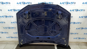 Hood bare BMW X3 F25 11-17 blue A76M, steel, dents