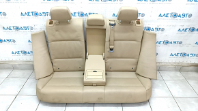 Rear row of seats 2nd row BMW X3 F25 11-17 beige leather, needs cleaning, torn