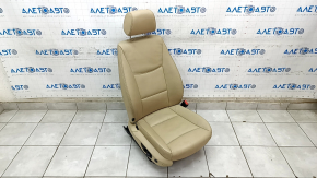 Passenger seat BMW X3 F25 11-17 with AIRBAG, beige leather, electric, heated, for cleaning