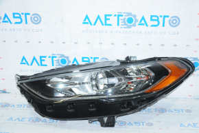 Front left headlight complete Ford Fusion mk5 17-20 halogen, with DRL