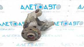 Trunnion with hub rear left Audi Q3 8U 15-18 AWD broken ABS sensor, rusty hub