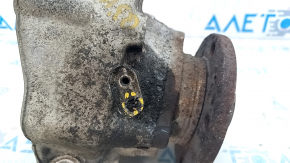 Trunnion with hub rear left Audi Q3 8U 15-18 AWD broken ABS sensor, rusty hub