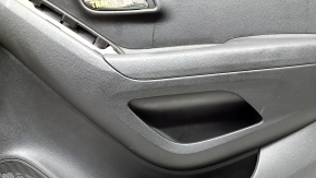Door trim card front right Chevrolet Trax 17-20 black, scratches, breakage of the fastener