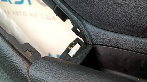 Door trim card front right Chevrolet Trax 17-20 black, scratches, breakage of the fastener
