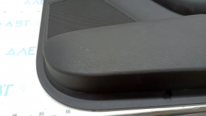 Door trim card front right Chevrolet Trax 17-20 black, scratches, breakage of the fastener