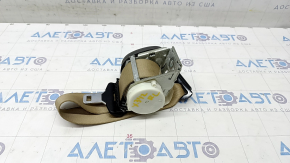 Rear left seat belt BMW X3 F25 11-17 beige, torn