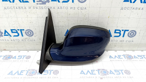 Left side mirror BMW X3 F25 11-14 3 pins, blue A76M, scratches