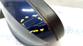 Left side mirror BMW X3 F25 11-14 3 pins, blue A76M, scratches