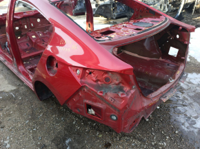Quarter wing rear left Hyundai Elantra AD 17-20 red, on the body, bump