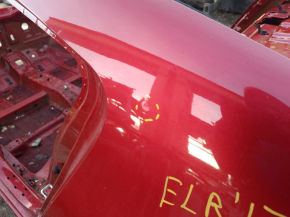 Quarter wing rear left Hyundai Elantra AD 17-20 red, on the body, bump