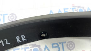 Rear right wing arch trim BMW X3 F25 11-17 structure, broken fastening, bump