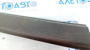 Door sill trim front right Chevrolet Volt 11-15 dark gray, worn