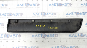 Door trim lower rear right BMW X3 F25 11-17 structure, scratch