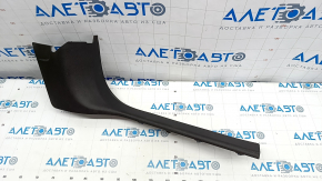 Door sill trim front right Chevrolet Volt 11-15 black, worn
