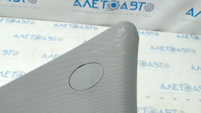 Rear pillar trim left Chevrolet Trax 17-20 gray, scratches