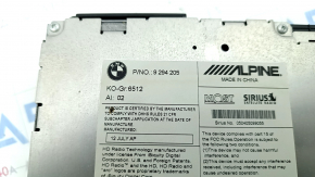Radio tape recorder BMW X3 F25 11-17 coating peeled off