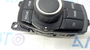 Joystick washer monitor control small BMW X3 F25 11-17 peeled off coating