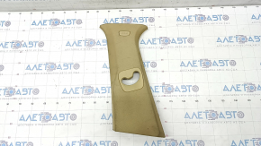 Upper center pillar trim belt left BMW X3 F25 11-17 beige, for dry cleaning, crack in fastening