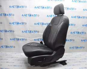 Driver's seat Ford Focus mk3 15-18 rest, with airbag, electric, leather black