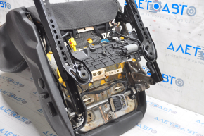 Driver's seat Ford Focus mk3 15-18 rest, with airbag, electric, leather black