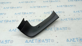 Right tailgate trim Chevrolet Trax 15-22 black, scratches, missing guide, whitened plastic