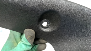 Right tailgate trim Chevrolet Trax 15-22 black, scratches, missing guide, whitened plastic