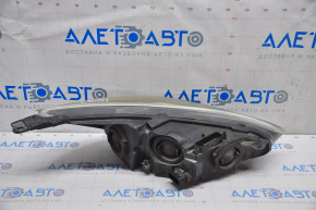 Headlight front left bare Ford Focus mk3 15-18 rest halogen dark, for polishing, driftwood