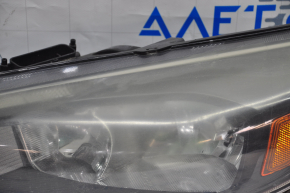 Headlight front left bare Ford Focus mk3 15-18 rest halogen dark, for polishing, driftwood