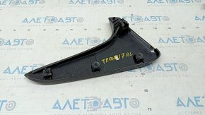 Side left trunk door trim Chevrolet Trax 15-22 black