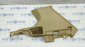 Right arch trim BMW X3 F25 11-17 upper, beige, broken fastening