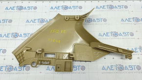 Right arch trim BMW X3 F25 11-17 upper, beige, broken fastening