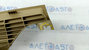 Right arch trim BMW X3 F25 11-17 upper, beige, broken fastening