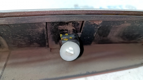 Chevrolet Trax 17-22 trunk door trim with emblem, under camera, cracks in fasteners
