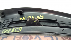 Door sill trim rear left Infiniti QX30 17- black, fastening defect