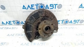 Front left axle with hub Audi Q3 8U 15-18 with ABS sensor and cover, rusty