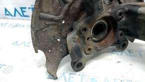 Front left axle with hub Audi Q3 8U 15-18 with ABS sensor and cover, rusty