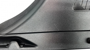 Rear pillar trim left Infiniti QX30 17- under tweeter black, scratches