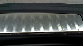 Trunk opening trim Infiniti QX30 17- chrome insert, scratches, bumps on chrome