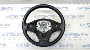 Bare steering wheel BMW X3 F25 11-17 leather black, scratches, tears