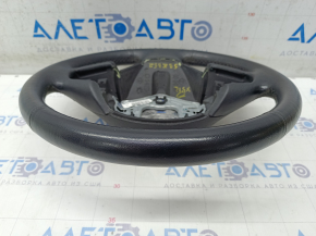 Bare steering wheel BMW X3 F25 11-17 leather black, scratches, tears