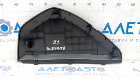 Front panel trim side right Nissan Rogue 14-20 black
