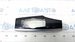 Front panel trim left BMW X3 F25 11-17 black gloss, coating swelled