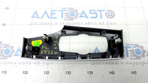 Front panel trim left BMW X3 F25 11-17 black gloss, coating swelled
