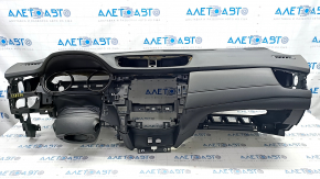 Torpedo front panel with AIRBAG Nissan Rogue 14-20 black