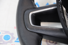 Steering wheel bare Ford Focus mk3 15-18 rest, black worn leather