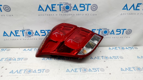 Left headlight Chevrolet Trax 17-22 halogen + LED, micro-cracks