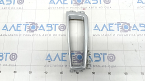 BMW X3 F25 11-17 center console trim gray, scratches